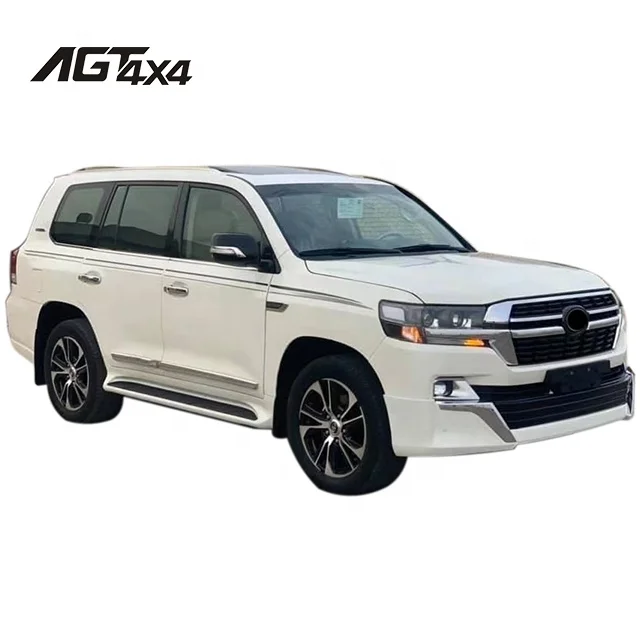 AGT4X4 Car Door Side Moulding Plate chrome scratch door trim 3M  Plastic For Land Cruiser 200 FJ200 LC200 2016+