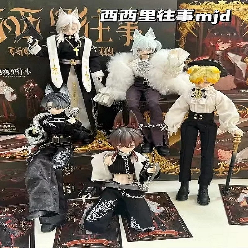 

New In Spot 17cm Sicily Past The Story Series Blind Box Mjd 8 Points Movable Joints Anime Figure Modle Desktop Cool Style Gifts