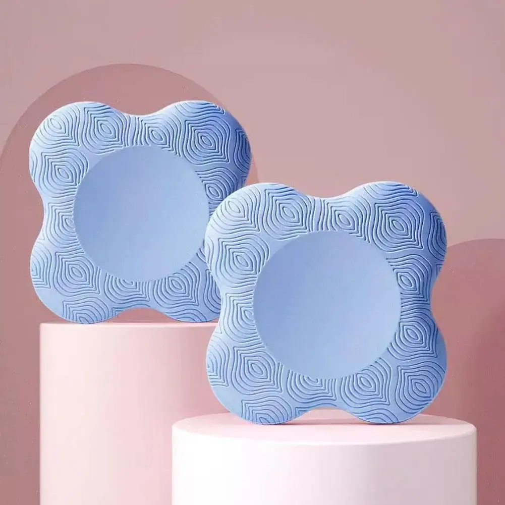 Tpe سميكة المضادة للانزلاق اليوغا الركوع وسادة واقية الركبة لينة شقة دعم انتعاش بطيء عدم الانزلاق الرياضة اللياقة البدنية حصيرة الصلبة الكوع #1