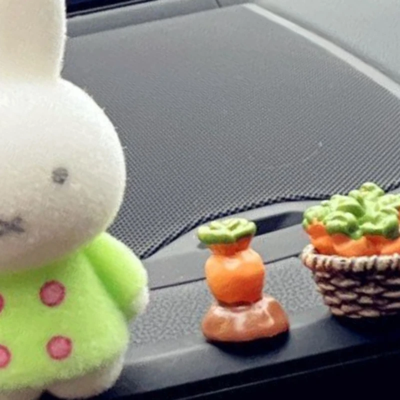 Cartoon Kawaii New Style Car Interior Accessories Ornaments Car Center Console Decoration Fine Workmanship Good Quality Miffy