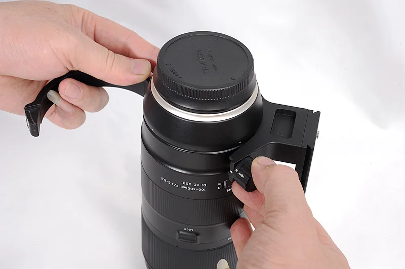 iShoot Lens Collar for Tamron 100-400mm f/4.5-6.3 Di VC USD(A035) Lens Support Ring Compatible with Benro Sirui leofoto sunway