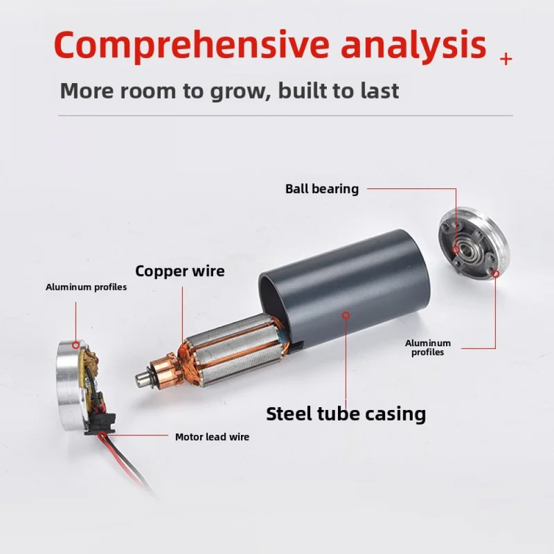 12V 24V High Speed Brushed DC Motor, Mini Permanent Magnet Motor with CW/CCW Reversible for DIY Tools,SL26079