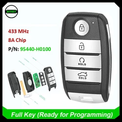 DIYKEY Keyless Smart Remote Control Car Key Fob 4 przyciski 433MHz 8A Chip dla Kia Rio 2021+ Fob P/N: 95440-H0100