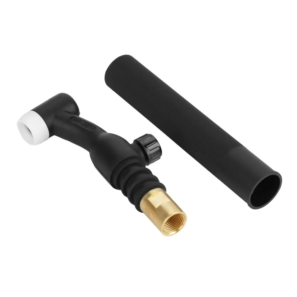 With Valve TIG Welding Torch Flexible Neck Air Cooled Flexible Welding Torch Black Air Cooled Torch For Weld Accessories