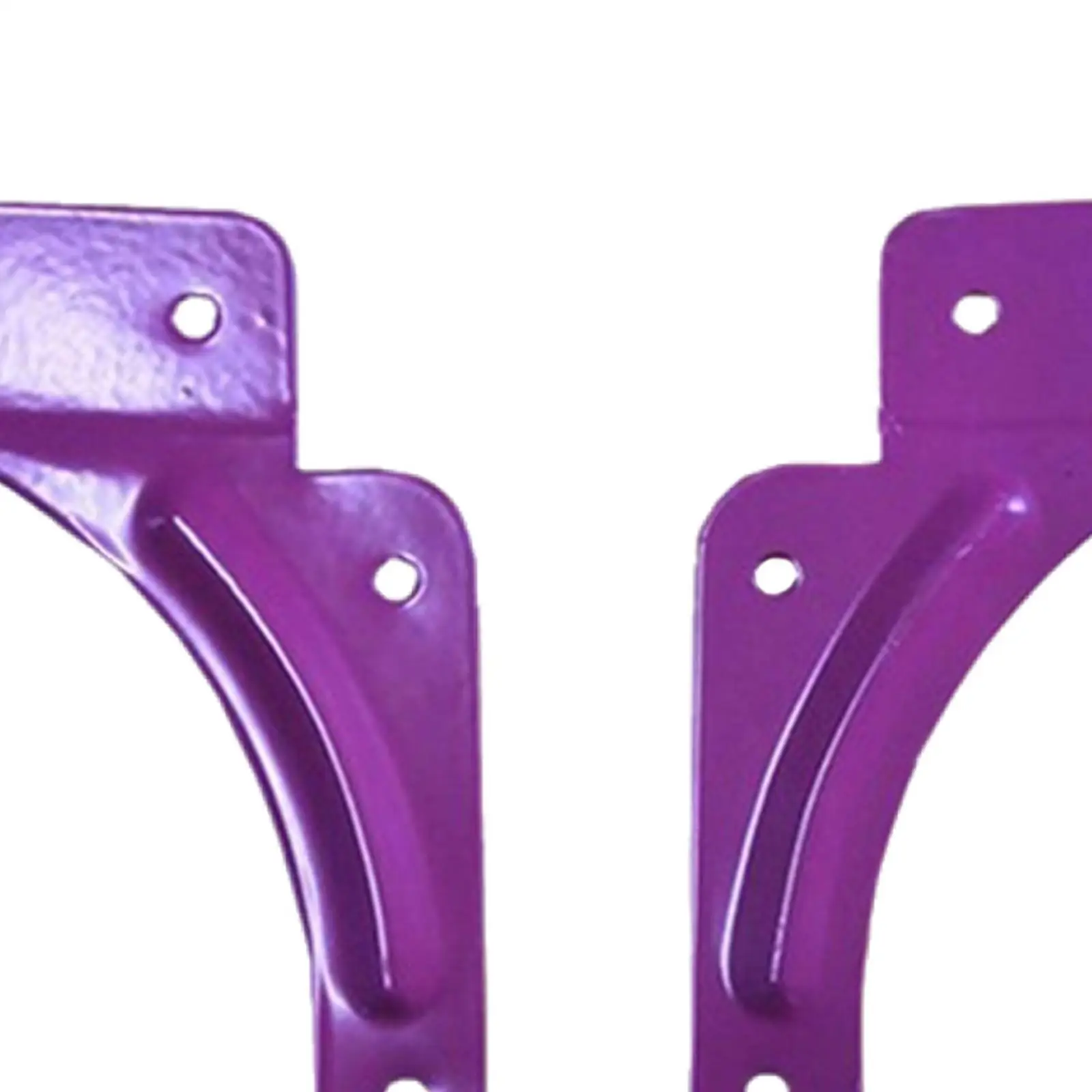 10Pcs Step Ladder Reinforcement Mounting Plate Single Straight Ladder Shelf L