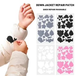 Self-Adhesive Repair Patches Washable Raincoat Apparel Sewing Fabric Sticker for Umbrel Down Jackets Pants T-shirt Clothes