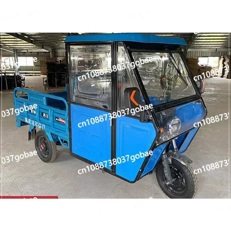 Electric Tricycle Fully Enclosed Canopy, Sunscreen, Sunshade Canopy, Motorcycle Tricycle Front Cab, Front Canopy