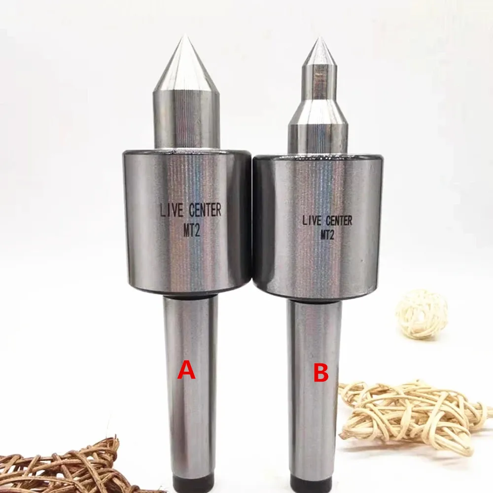 HOT Live Center MT1 MT2 New Type Machine Tool Thimble Rotary Center Tip Lathe Movable Center Cone Cutter Rotary Milling Machine