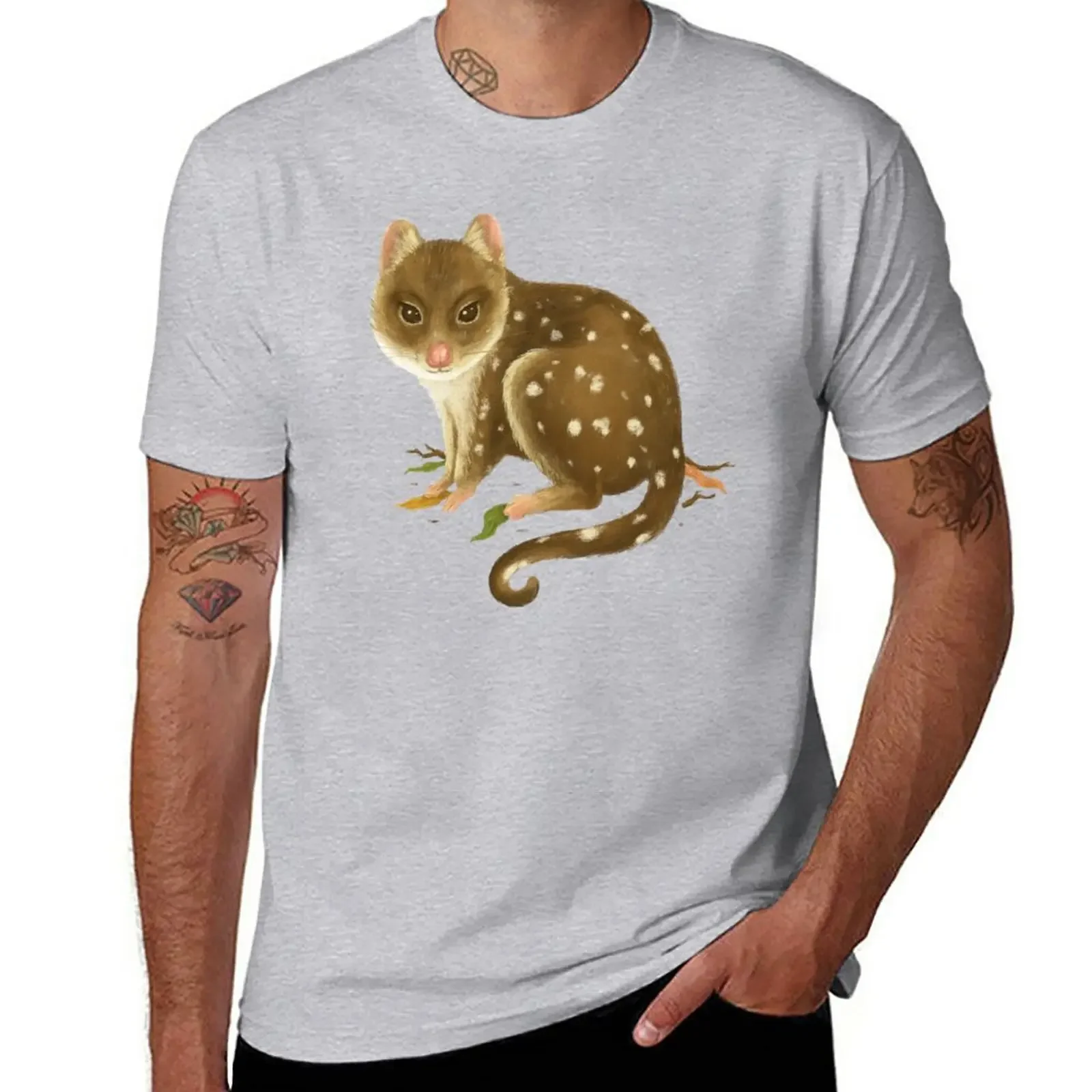 New The Lovely Quoll T-Shirt tees graphic t shirts anime clothes t-shirts man mens t shirts