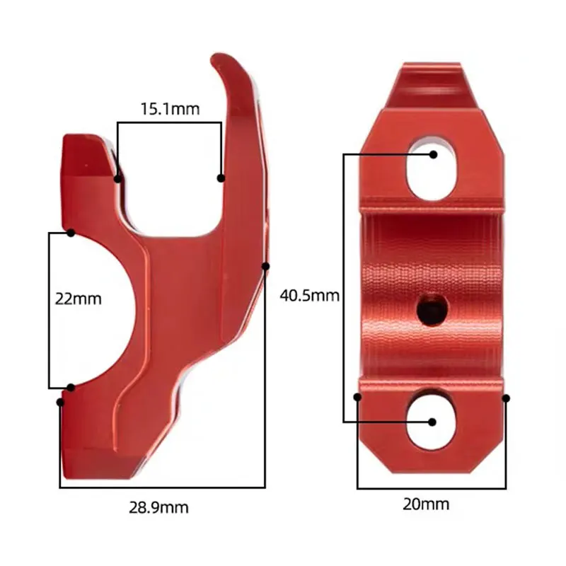 ل Mv Agusta Turismo Veloce 800 Rivale 800 Dragster 800 Brutale 675 الألومنيوم دراجة نارية الملحقات خوذة شماعات #2