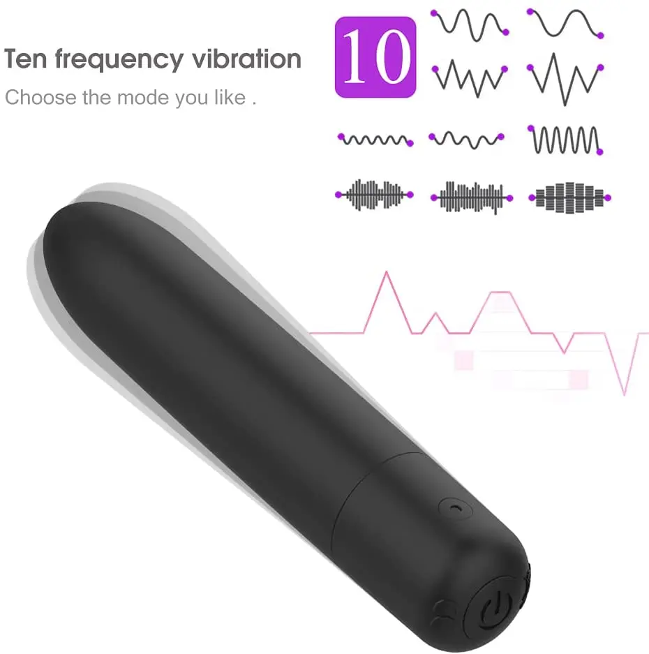 1pc Mini Bullet Vibrator Massage Dildo Vibrador AV Stick Adult Sex Toys for Women G-Spot Clitoris Stimulator Female Masturbator - Image 3