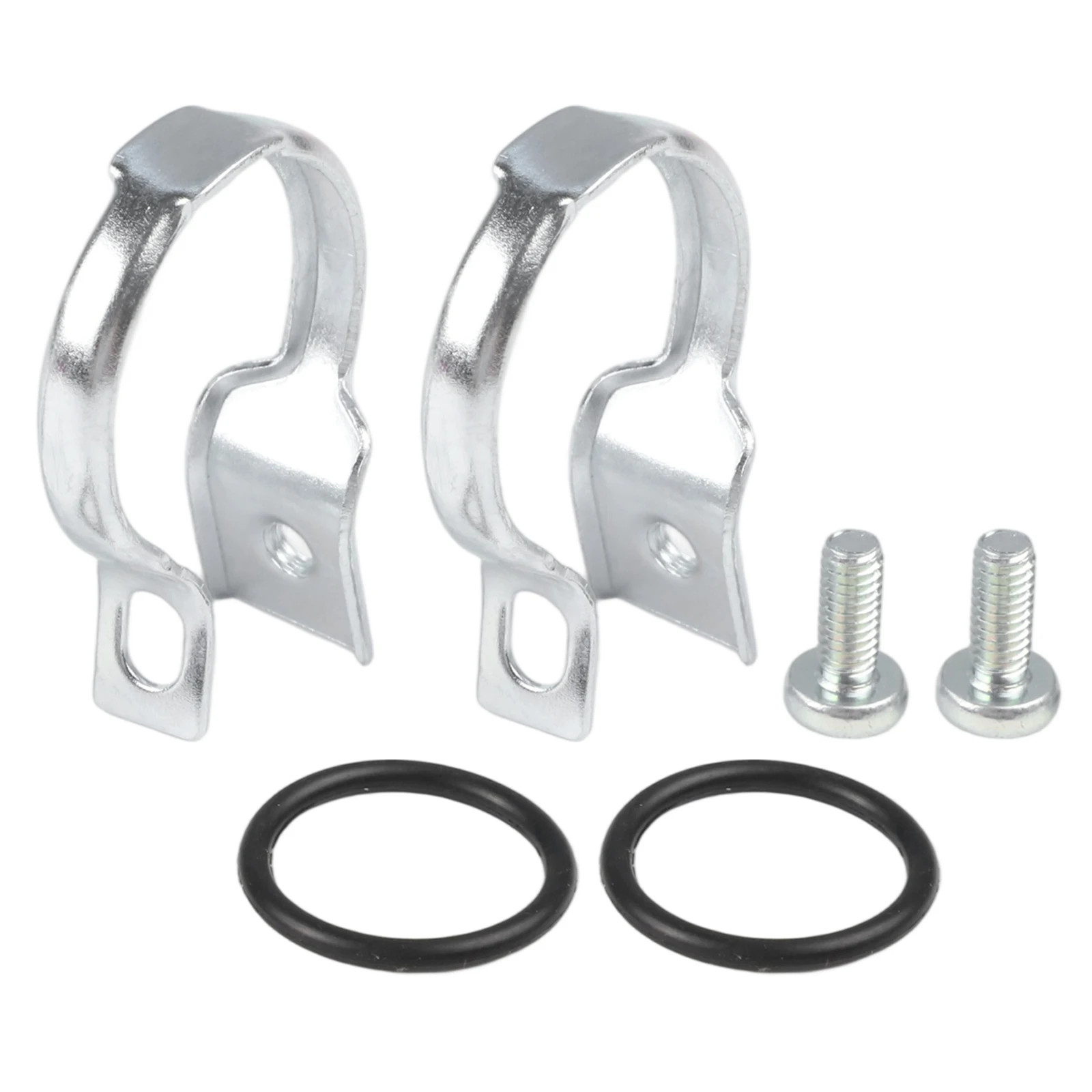 

Простой в использовании ремонтный комплект для системы отопления, сменный комплект для автоаксессуаров, серебристо-черный, для ремонта бака для воды, установка и замена