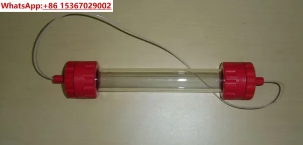 New ordinary glass medium and low pressure chromatography column without adapter gel protein purification