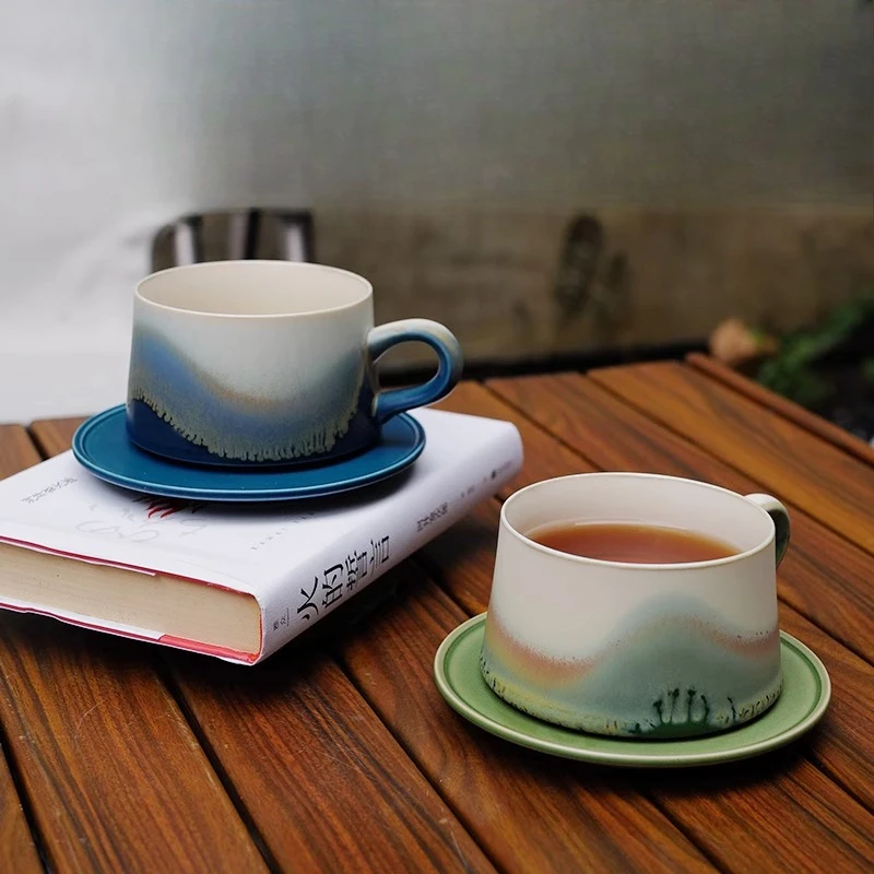 

Elephant coffee cup set pair of cups gift box souvenir wedding gift