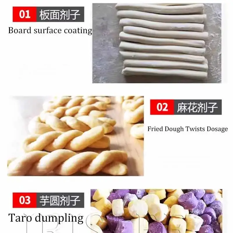 110V 220V Small Tapioca Ball Rolling Machine Taro Ball Making Machine For Bubble Tea Cassava Dough Ball Cutter