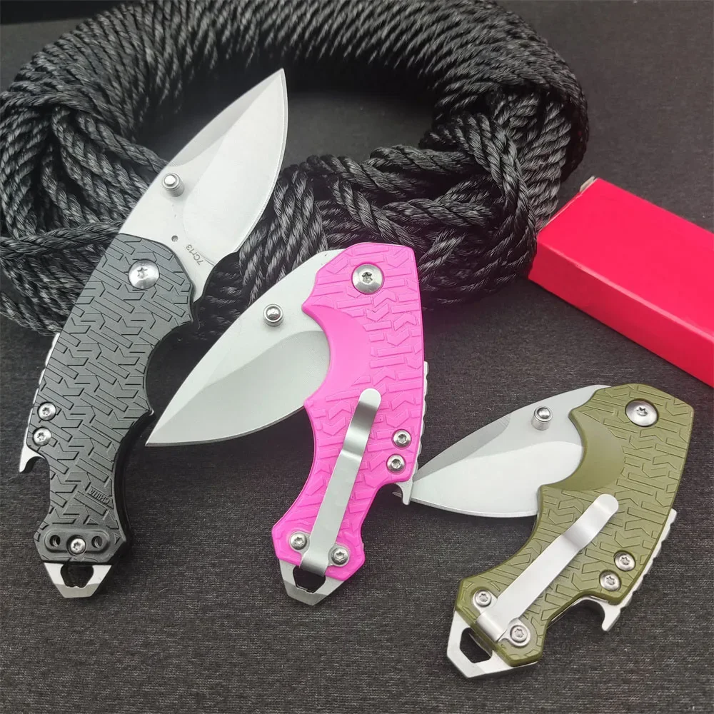 Mini Shuffle 3800 Multifunction Folding Knife 8Cr13Mov Blade GFN Handle Self Defense Tactical EDC Pocket Knifes for Men Women