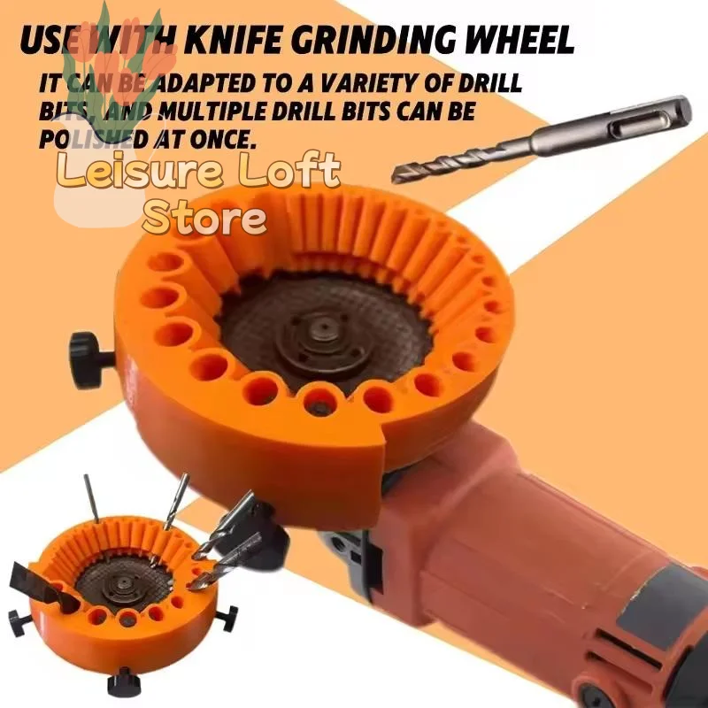 

2-13 Mm Drill Bit Sharpener Tools Multi-spec Electric Drill Bit Grinder Portable Electric Grinding Tool Power Tool Sets Adapter