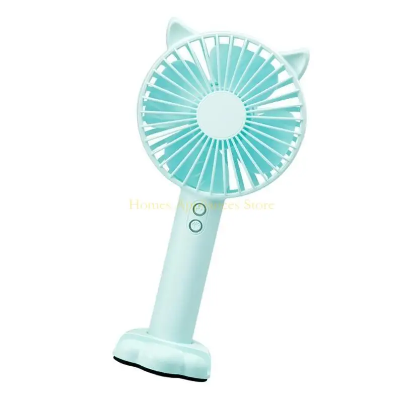 D0AB لطيف التبريد مروحة مصغرة USB مروحة خفيفة الوزن مروحة ABS مواد مناسبة للصيف