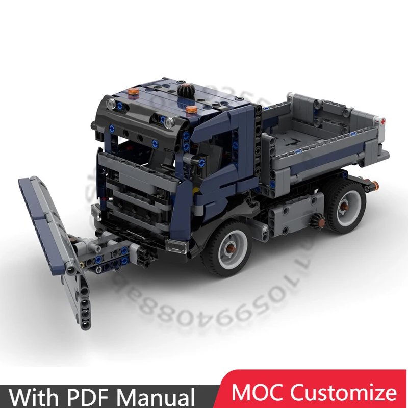 

Конструктор 427 деталей Supercar 42203 Snow Plow MOC: Модульный набор для творчества, развивающая игрушка для мальчиков, подарок на Рождество