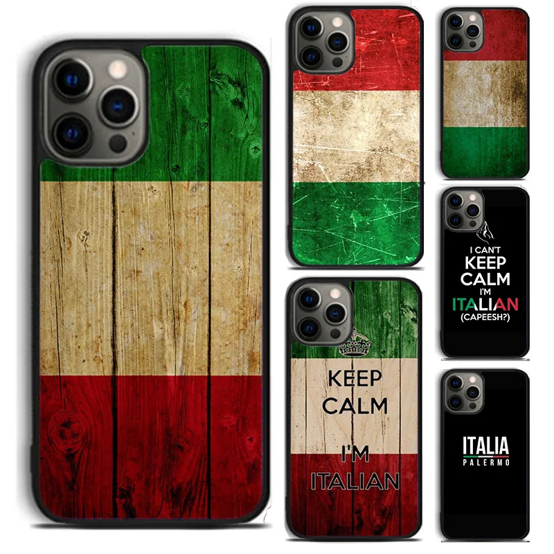 Italy Italia National Flag phone Case Cover For iPhone 16 15 14 Plus X XR XS apple 16 11 12 13 mini Pro Max coque