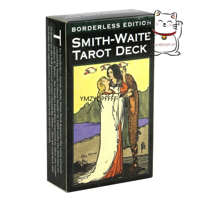 تأتي بطاقة Anime Smith Waite Tarot مع الدليل الإلكتروني الصيني المناسب للمبتدئين إصدار المئوية 78 بطاقة