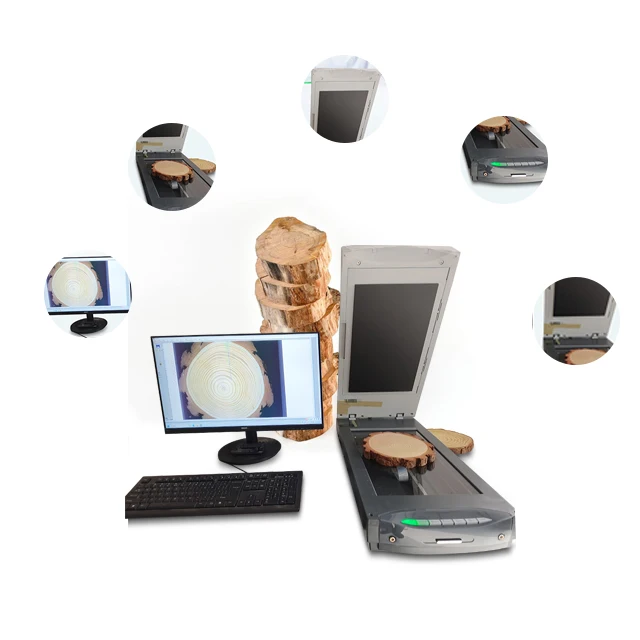 Tree Ring Analyzer It Is Used to Measure the Mean Radius, Diameter and Total Cross-sectional Area of Stems