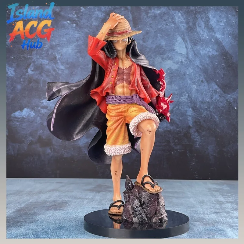 

LX MAX Series One Piece Luffy Statue,New Four Emperors Resonance First Installment,Anime Collection Action Figure Desktop Decor