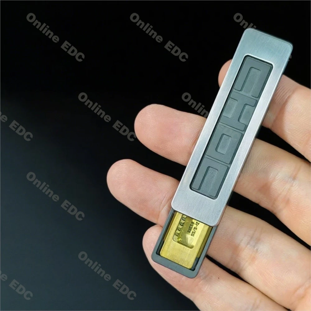 ألعاب EDC مستعملة LAUTIE "الشوك" منزلق ميكانيكي SpyWars سلسلة أداة معدنية دوارة يدوية تململ منزلق معدني