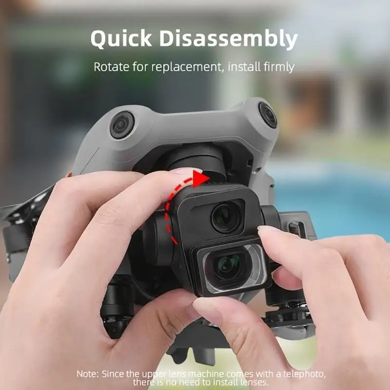 

LX0B Wide Screen Lens High-definition Lens External Wide Lens Filter Increase Ranges Replaced for Air 3