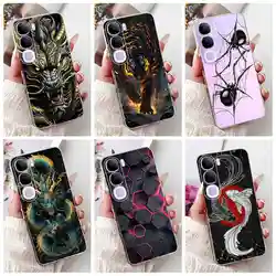 Phone Case For Vivo V40 Lite 4G 5G V40Lite (IDN) V40E V40 Pro V 40 SE New Fashion Cool Design Soft Silicone TPU Slim Cases
