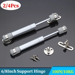 2/4PCS Cabinet Door Gas Struts 100N/10KG Supports Gas Spring Lid Support Gas Props Shocks Kitchen Cupboard Hydraulic Hinge