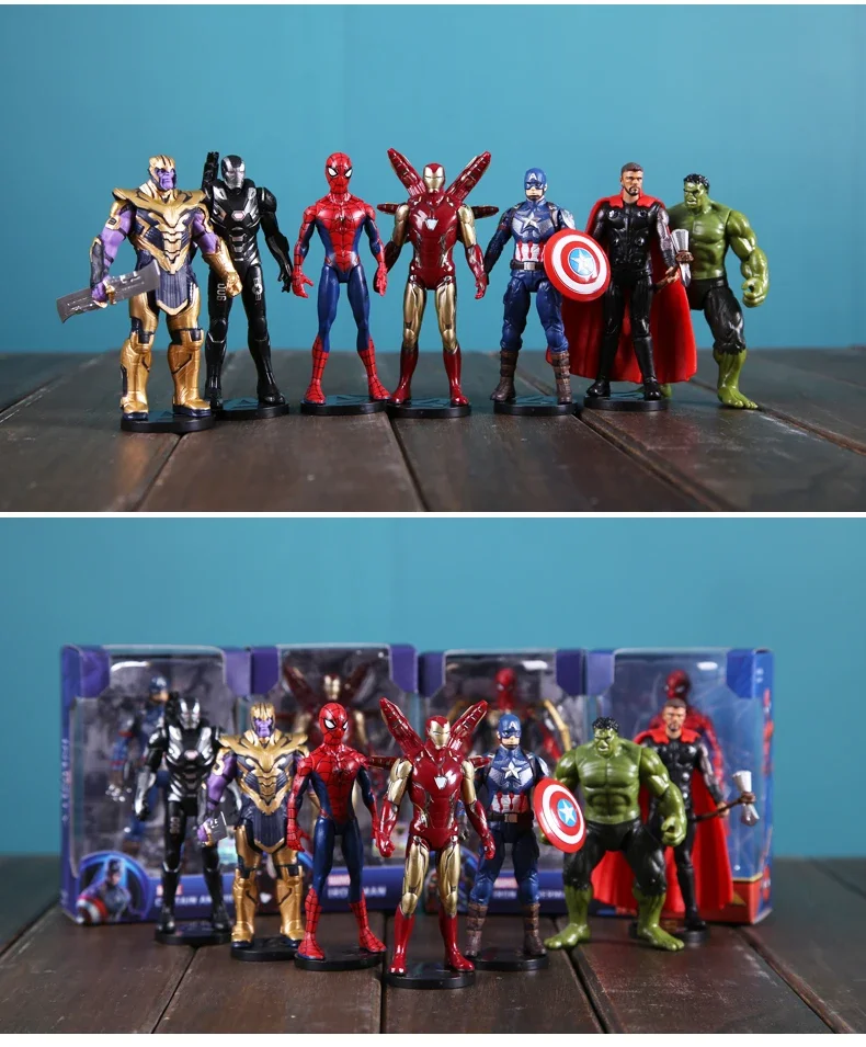 10,2 cm Original ZD Actionfigur Spielzeug Iron Man Scarlet Spider Miles Morales Spider-Man Venom Gwen Bewegliche Puppe Anime Modell Geschenk – Detail 14