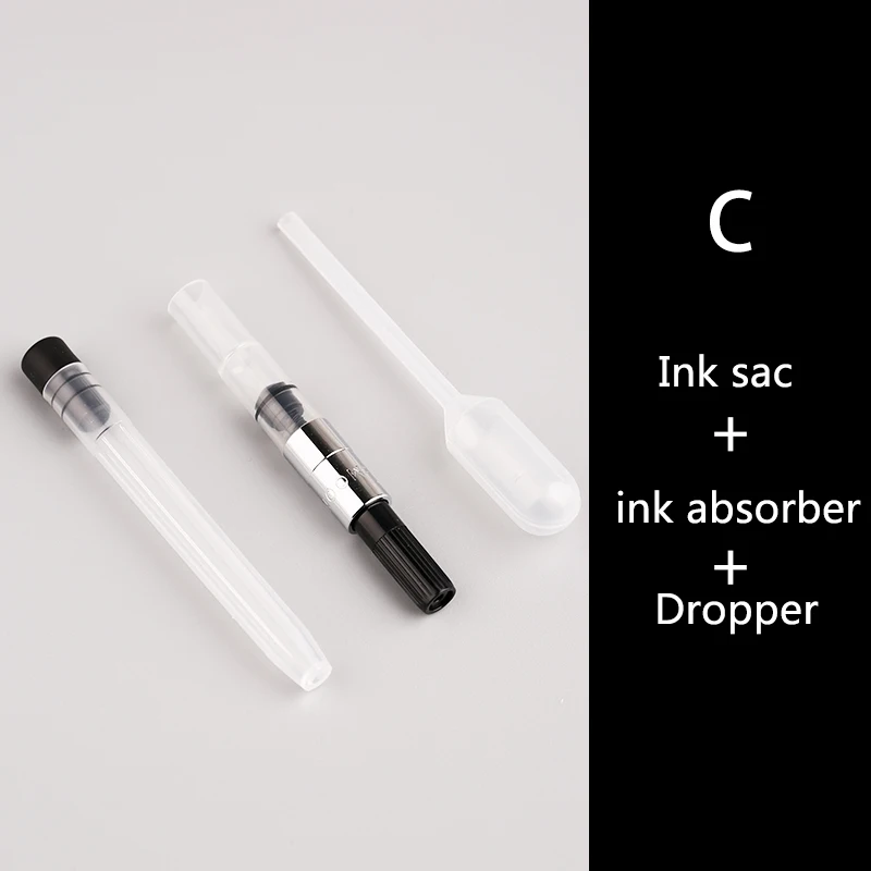 ¡En Stock! Mahan-pluma estilográfica de prensa A1, plumín extrafino retráctil de Metal de 0,4mm con Clip/sin Clip, bolígrafo de tinta de regalo para escribir