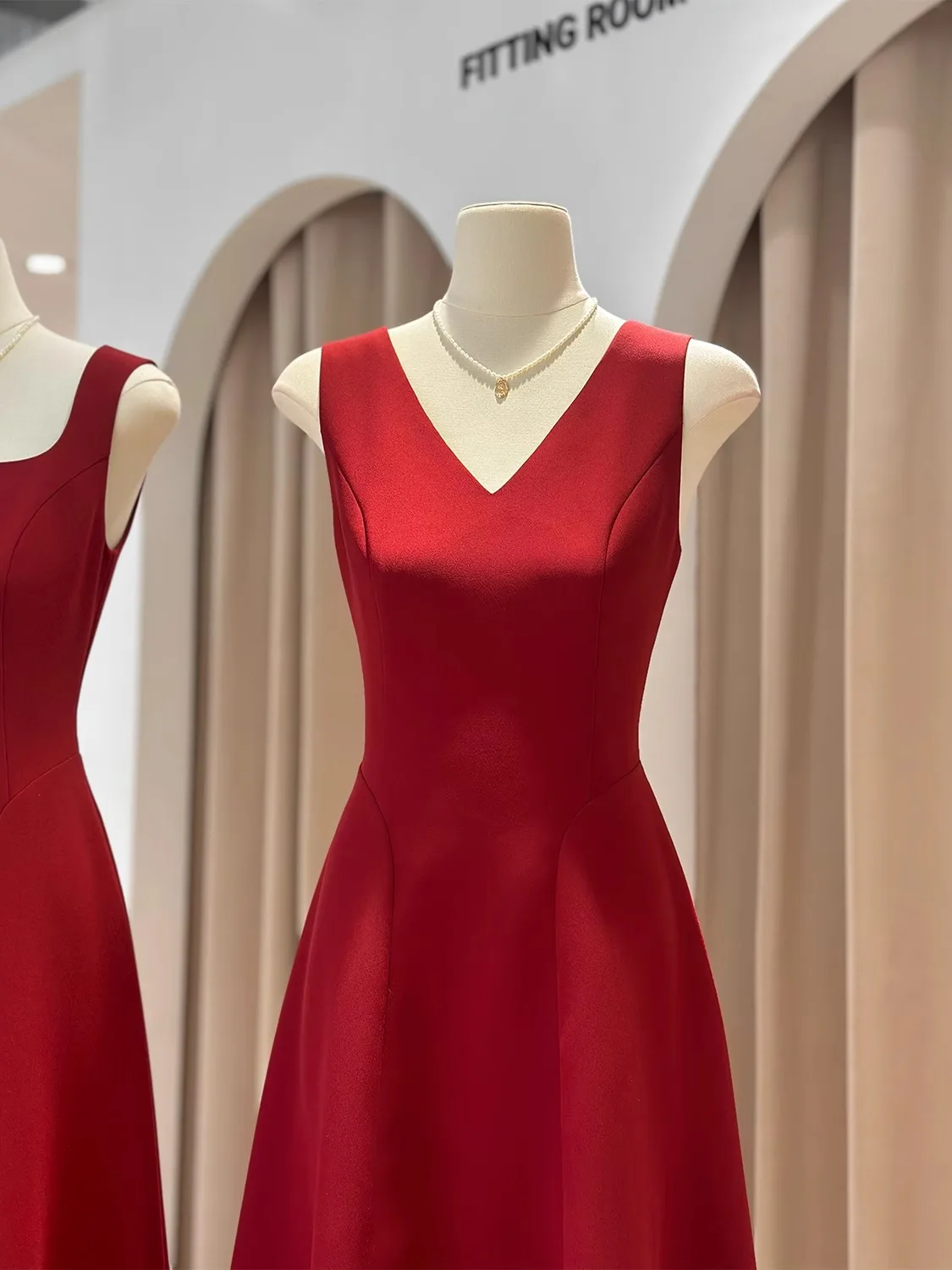 

Ele V-ne Waist-cinching Maxi Skirt Dr Women's Svel Vest Dr Hesihua Vintage Sle Spring Autumn Winter Dr