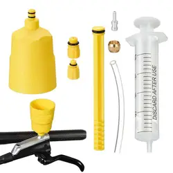 Universal Bike Hydraulic Disc Brake Oil Bleed Kit Plastic Connector Oil Changing And Filling Durable Tools MTB Bike Accessories