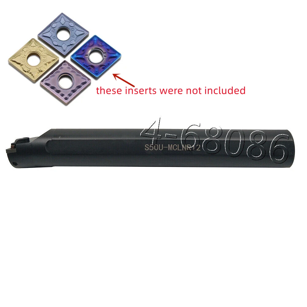

S50U MCLNR12 Turning Tool Boring Bar Holder 50×350mm For CNMG1204** CNMG431 432