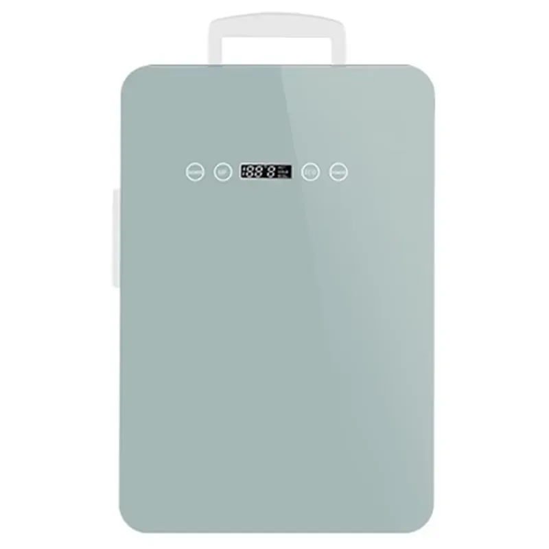 18L Mini Fridge Electric Small Refrigerator for Bedroom Skincare Beauty Products Storage Household Appliance Compact Design