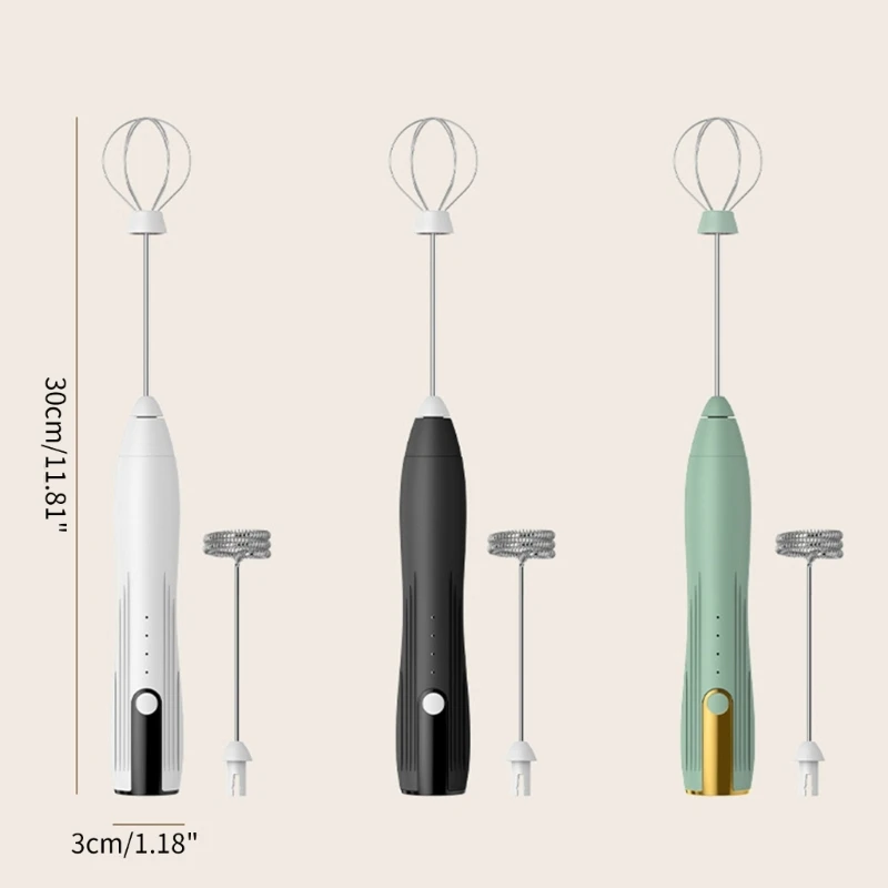 Miscelatori per bevande Bacchette per schiuma caffè elettriche facili da pulire Frusta Gadget da cucina Dropshipping