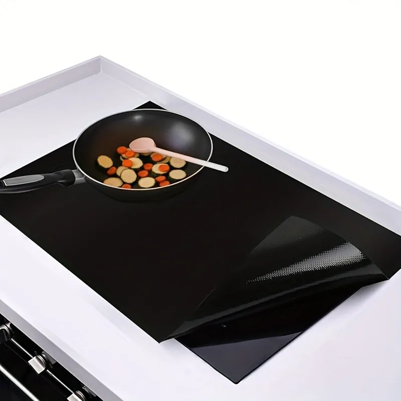Non-Slip Induction Cooktop Protector Pad Heavy-Duty Stove Top Cover For Glass Stoves Ovens Glass Cooktops Kitchen Accessories
