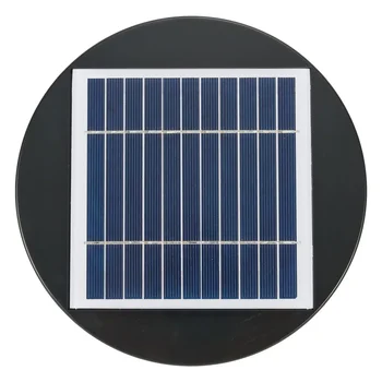 1 szt. Zasilany energią słoneczną wentylator dachowy wentylator Loft Vent do łodzi RV szklarnia szopa przyczepa kempingowa akcesoria zamienne 5V 2W 33 CFM