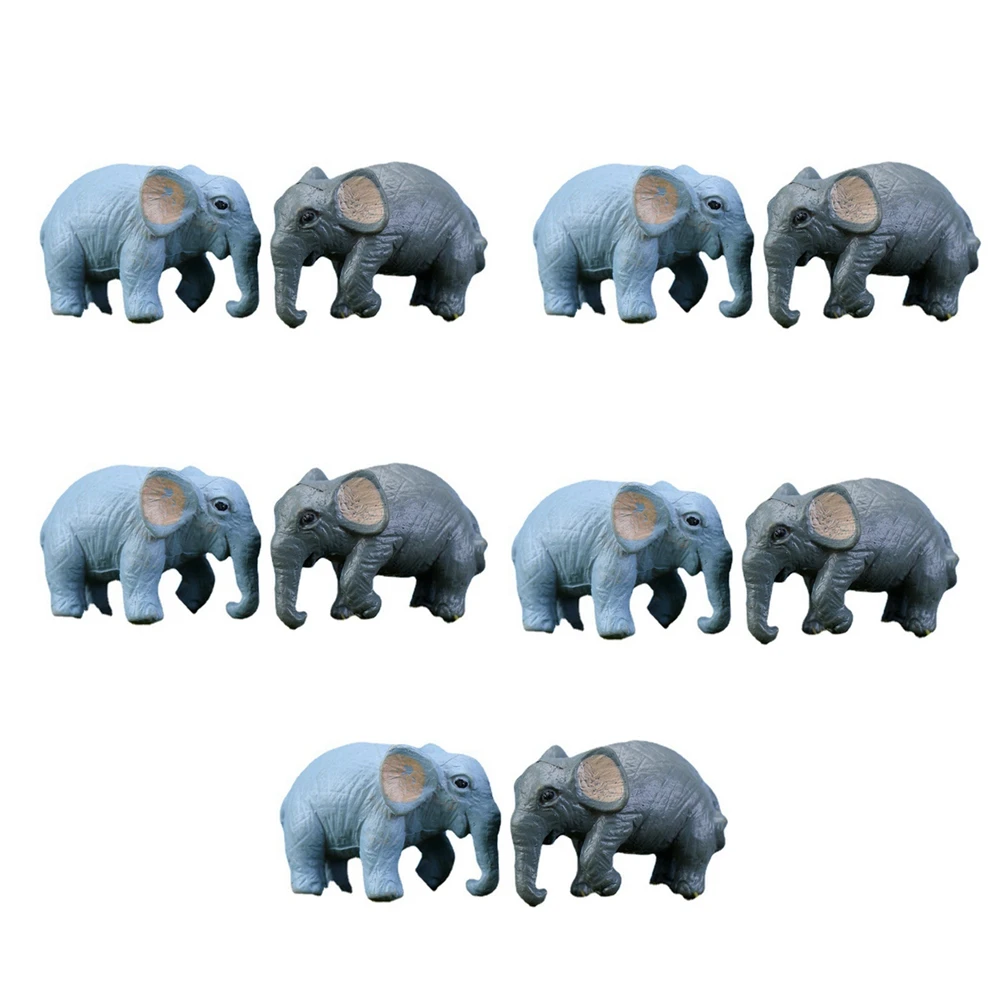 

Mini Bonsai Micro Landscape Terrarium Ornaments House Decor Fairy Garden Figurines Elephant Miniature