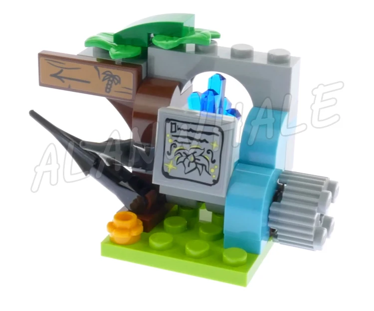 329 stücke Prinzessin Freunde Rapunzel der Reisen Caravan Wald Camping Herd 11057 Bausteine spielzeug Kompatibel Mit Modell