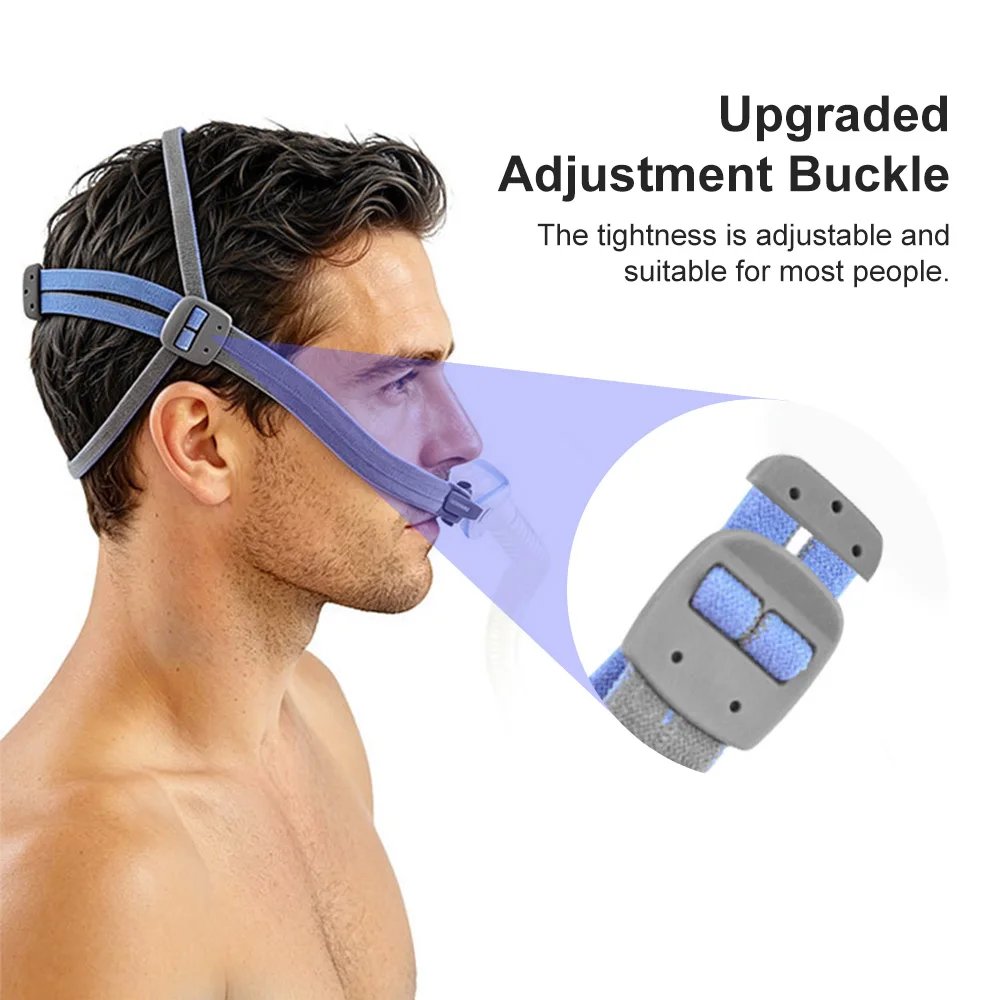 1-2pcs Headgear Strap CPAP Mask Straps Elastic Adjustment Headband Replacement Headgear For Airfit P10 Nasal Pillow Mask Band view 3