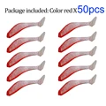 50pcs red