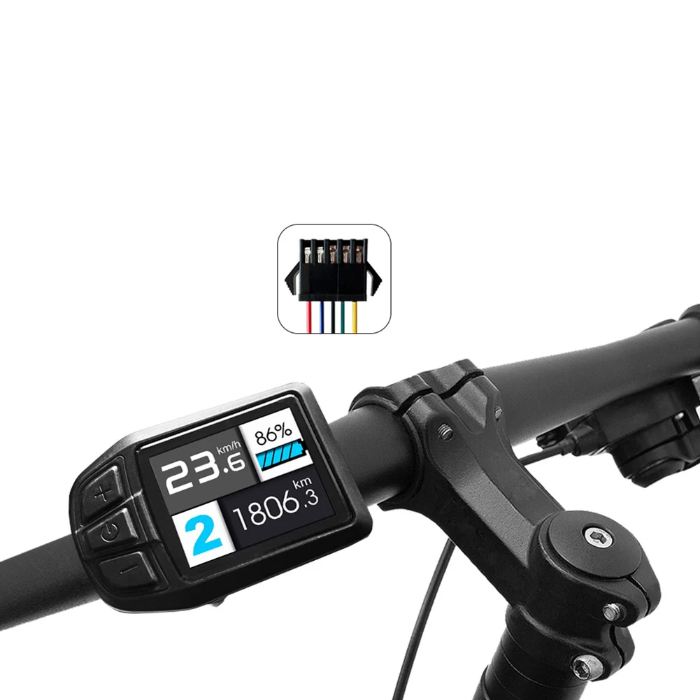 

30A/40A E-Bike Controller Set With UKC3 Color Screen Instrument Panel 24V/36V/48V For 750W-2000W Brushless Motor Sine Wave Parts