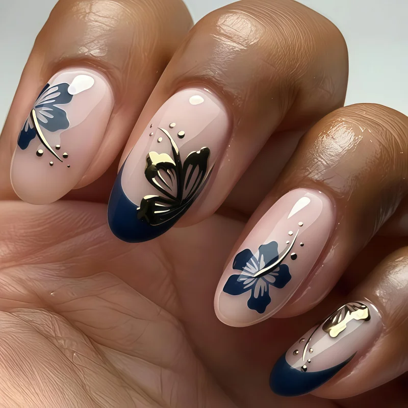 24 SZT. Pozłacane Paznokcie 3D – Nail Art Leopard recenzja i cena