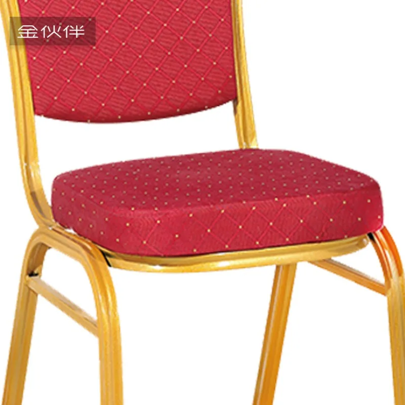 Manufacturer hotel chair wedding meeting banquet chair aluminum alloy custom hotel hotel iron crown chair round table