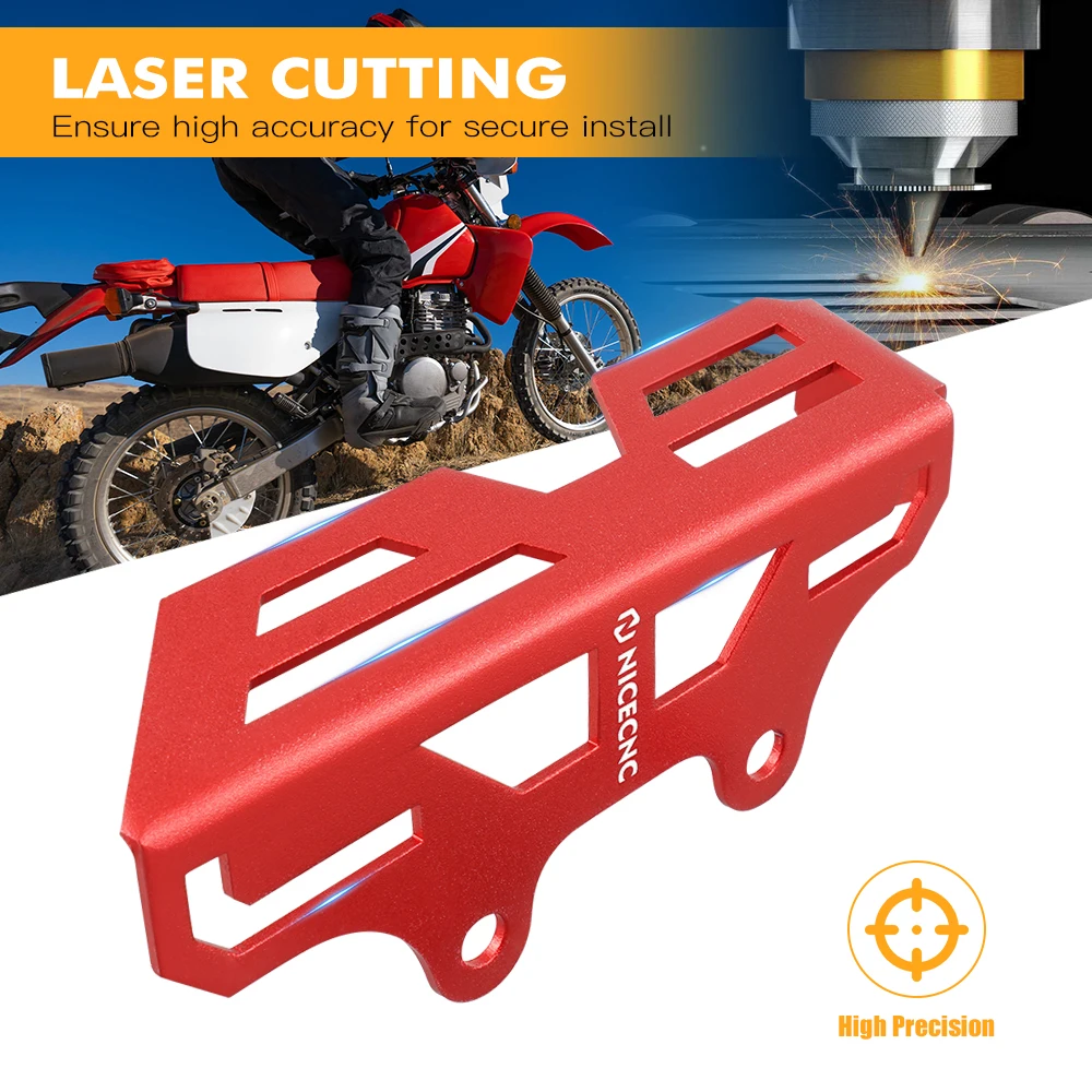 ホンダ XR600R 1993-2000 XR650L 1993-2024 XR 650L 600R リアブレーキガードポンプカバープロテクター NICECNC オートバイアクセサリー