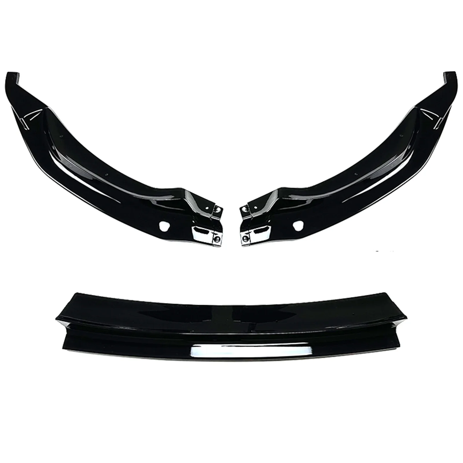 Front Bumper Spoiler Lip for BMW M3 F80 4 Door Sedan M4 F82 F83 2015-2020Lower Blade Flare Splitter Front Apron Surround