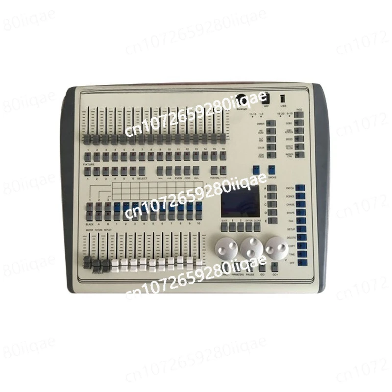Stage Lighting Console 1024 Wedding Performance Beam of Light DMX512 Dimming Table